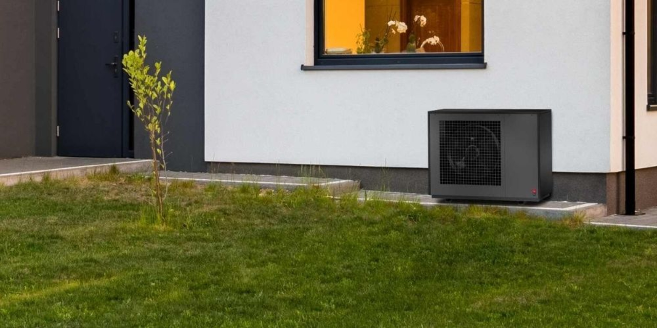 Schutz für die Wärmepumpe bei Elektro Bednarz in Nüdlingen