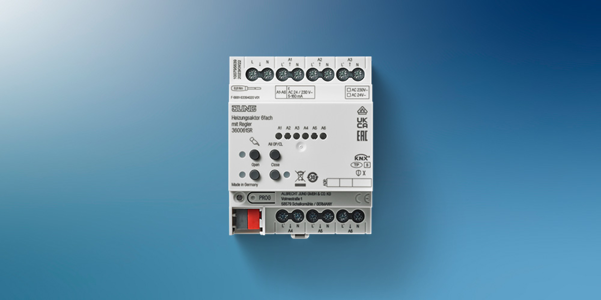 KNX Heizungsaktor 6-fach bei Elektro Bednarz in Nüdlingen