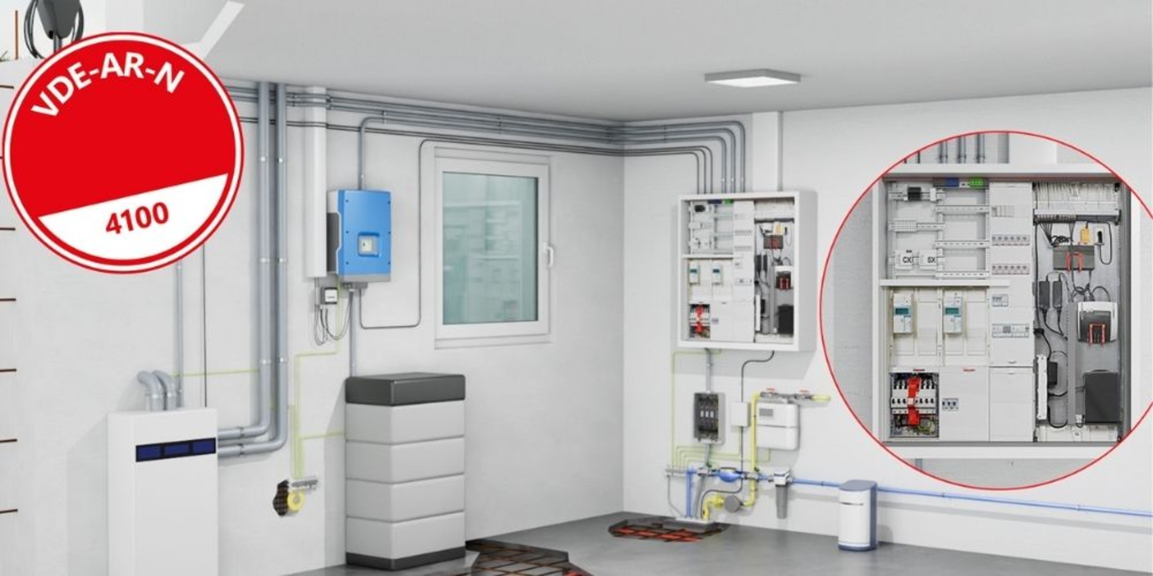 Schutz für Hausanschluss, Zähler, Unterverteilung bei Elektro Bednarz in Nüdlingen